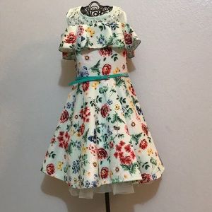 Knitworks floral dress